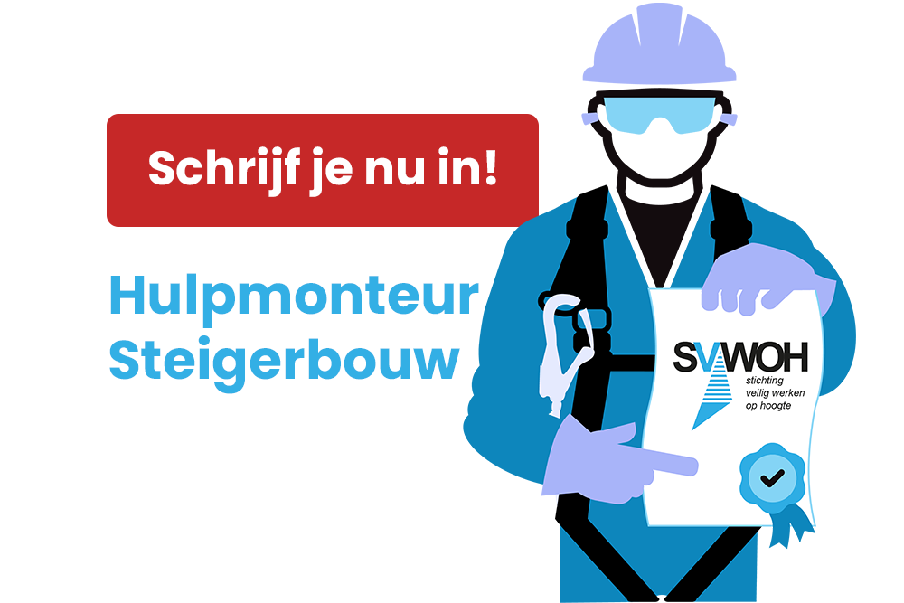 Hulpmonteur Steigerbouw
